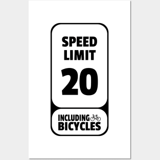 Speed Limit Posters and Art